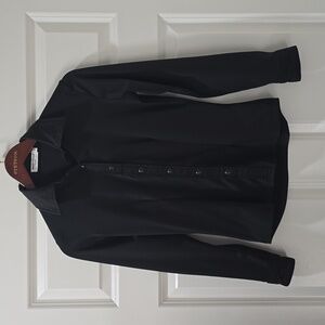 Ranch Dressn Western Rodeo Shirt Youth Size L Black